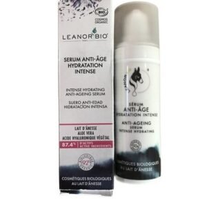 leanorbio serum anti age hydrataion intense 30ML-removebg-preview (1) Soin Perfection du Regard au Lait d'Ânesse BIO · Serum Anti-Âge Hydratation intense 30ml