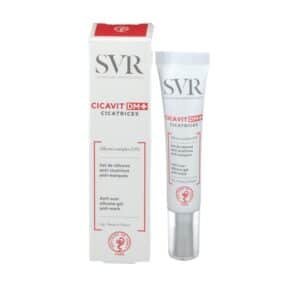 svr-cicavit-dm-cicatrices-creme-15g SVR Cicavit DM+ Cicatrices | Gel de Silicone Anti-Cicatrices est un gel conçu pour aider et accélérer la réparation cutanée
