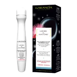 Contour-des-yeux-et-paupiere-anti-cernes-anti-poches-et-anti-rides GARANCIA LARMES DE FANTÔME | Soin Paupières et Contour des Yeux Ce roll-on yeux est l'ennemi n°1 des rides, poches et cernes souvent causés par la fatigue.